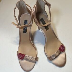 INC International Concepts woman’s rose gold tone heels. Size 8.5.